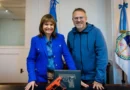 Valenzuela y Bullrich presentaron las armas no letales en Tres de Febrero